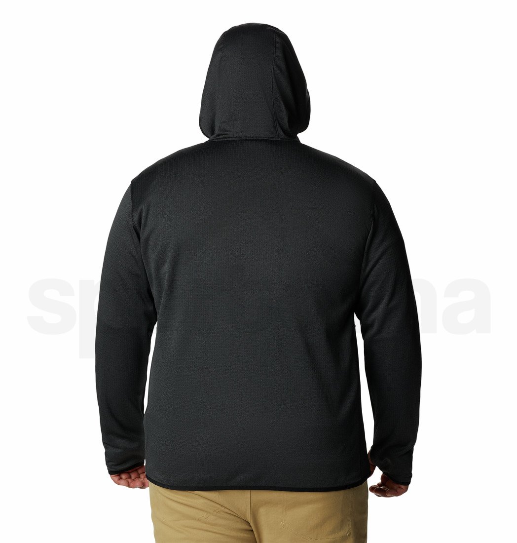 Mikina Columbia Park View™ Fleece Full Zip Hoodie M - antracit/tmavě šedá
