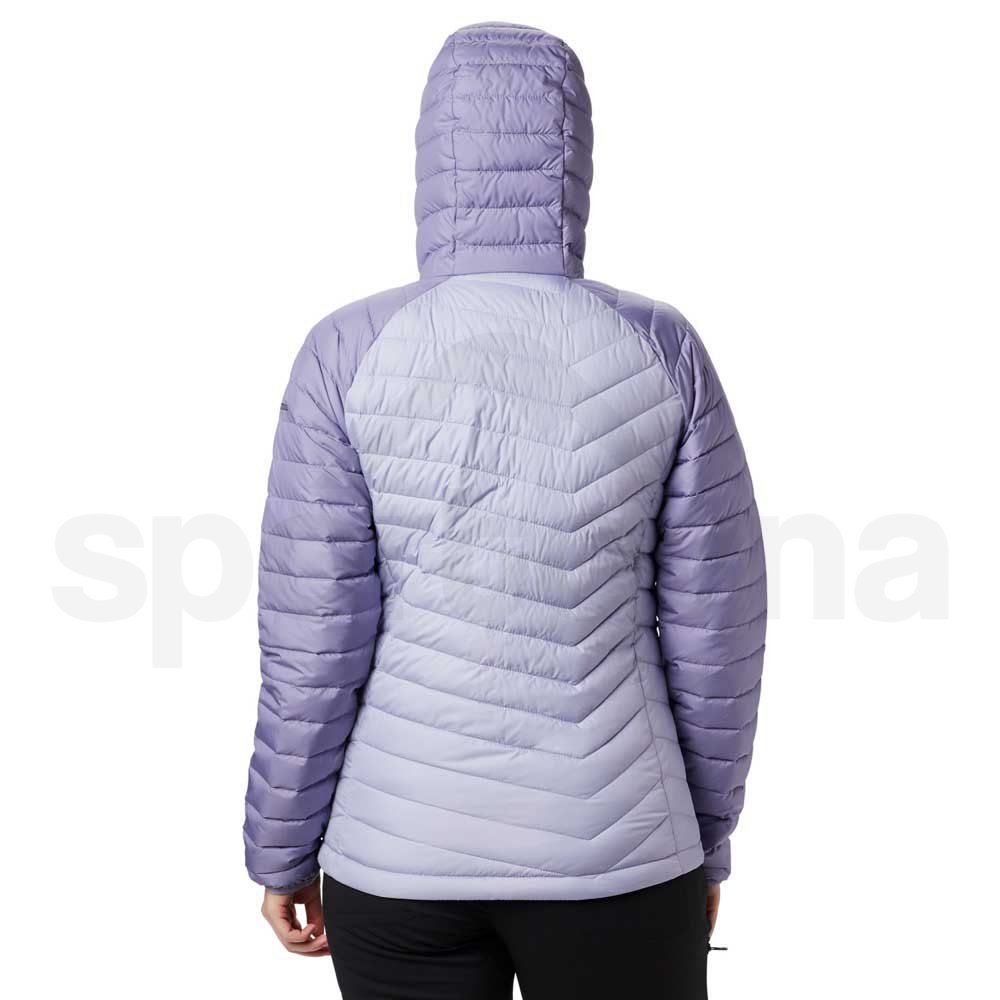Bunda Columbia Powder Lite™ Hooded Jacket - fialová