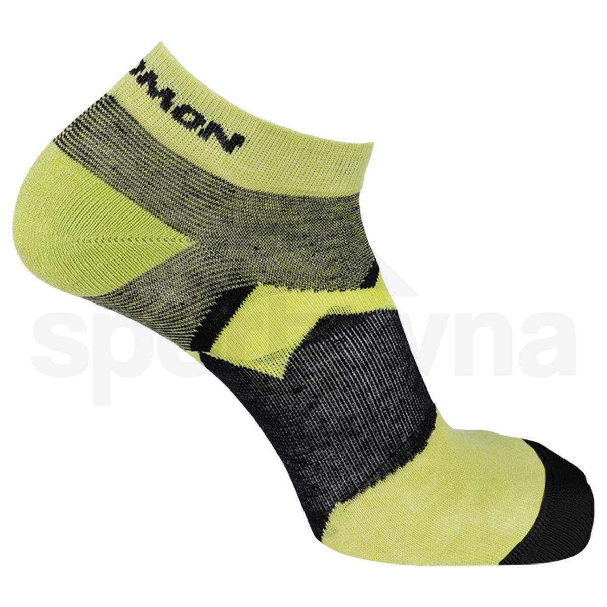 Ponožky Salomon Outline Ankle 2-Pack - modrá/zelená