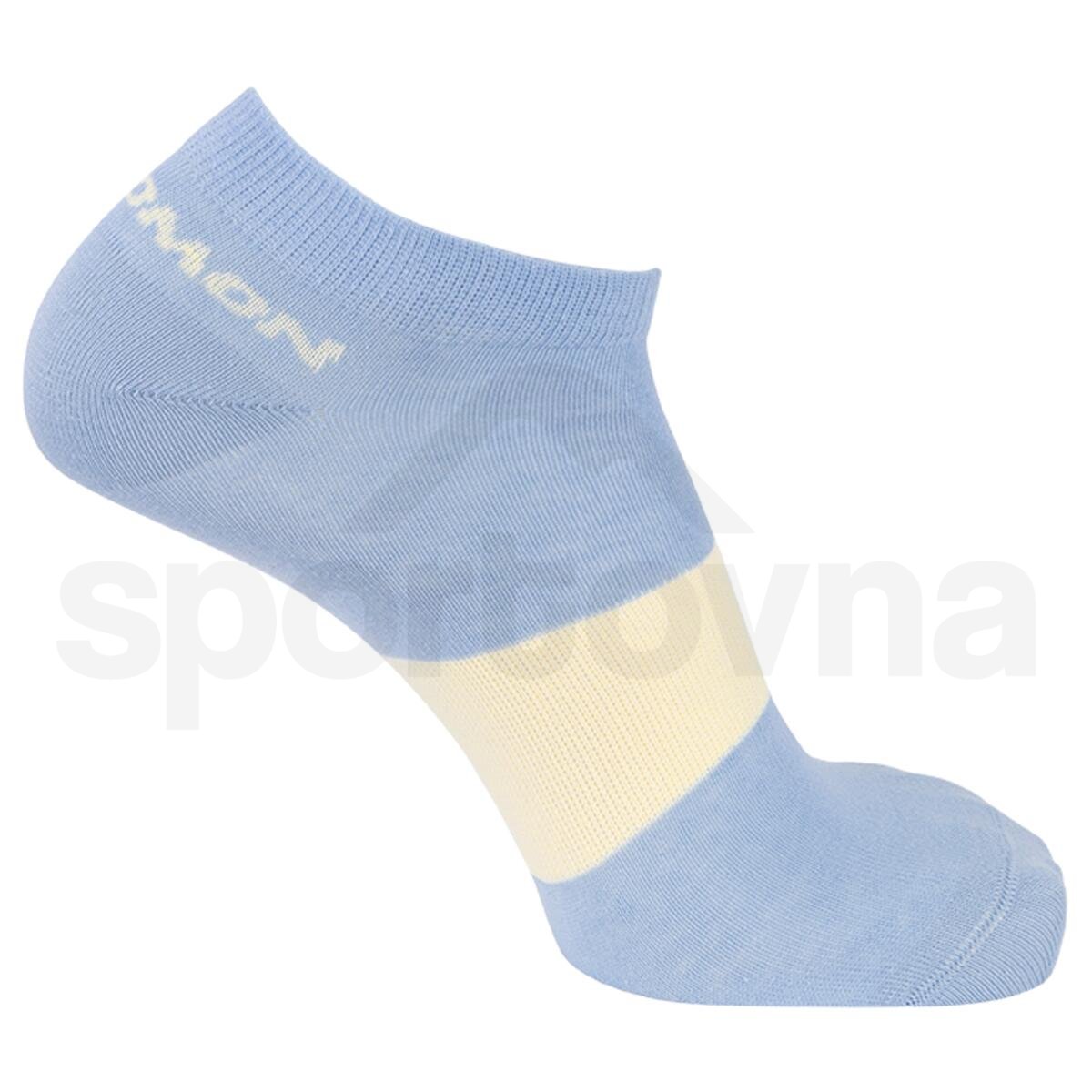 Ponožky Salomon Festival 2-Pack - modrá/žlutá