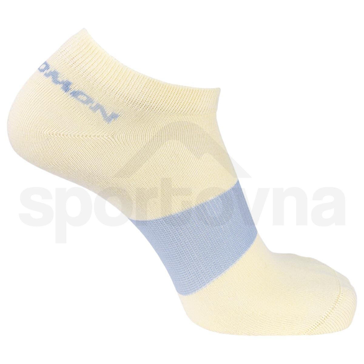 Ponožky Salomon Festival 2-Pack - modrá/žlutá