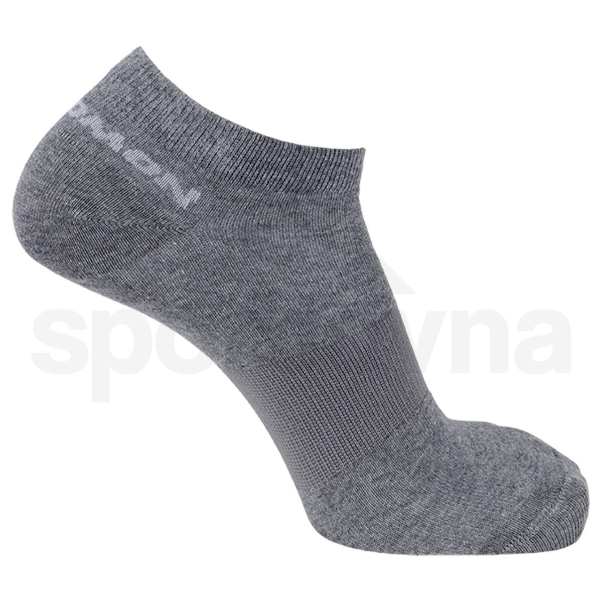 Ponožky Salomon Festival 2-Pack - šedá