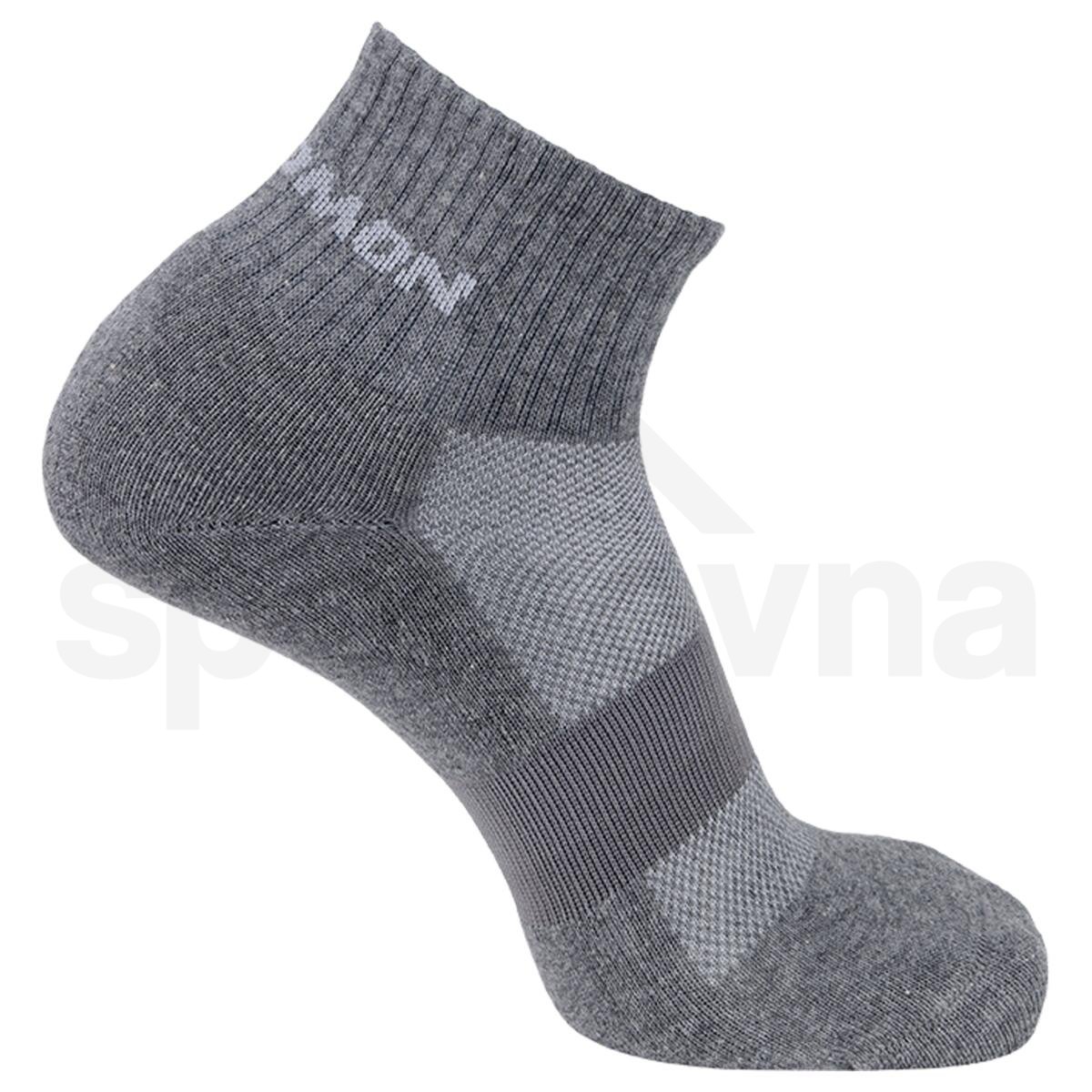 Ponožky Salomon Evasion Ankle 2-Pack - šedá