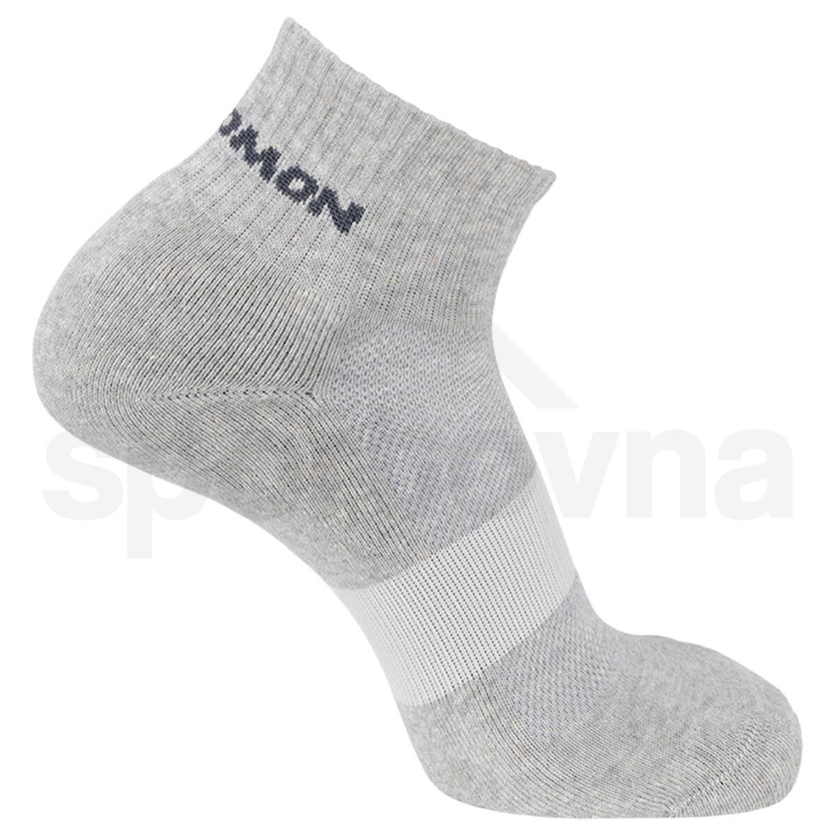 Ponožky Salomon Evasion Ankle 2-Pack - šedá