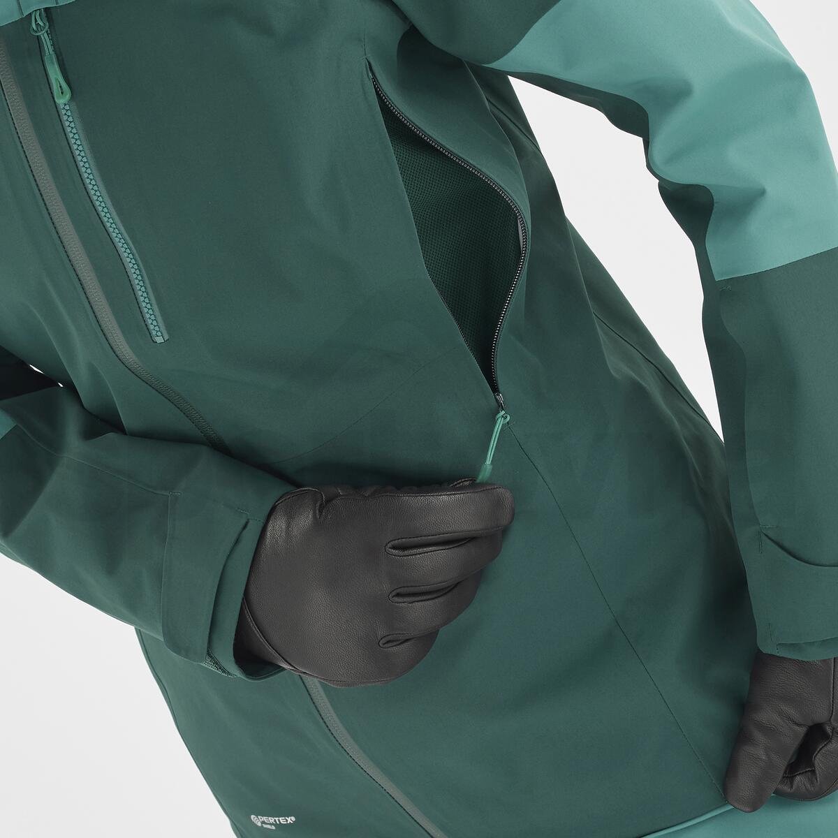 Bunda Salomon Stance 3L Jacket W - zelená