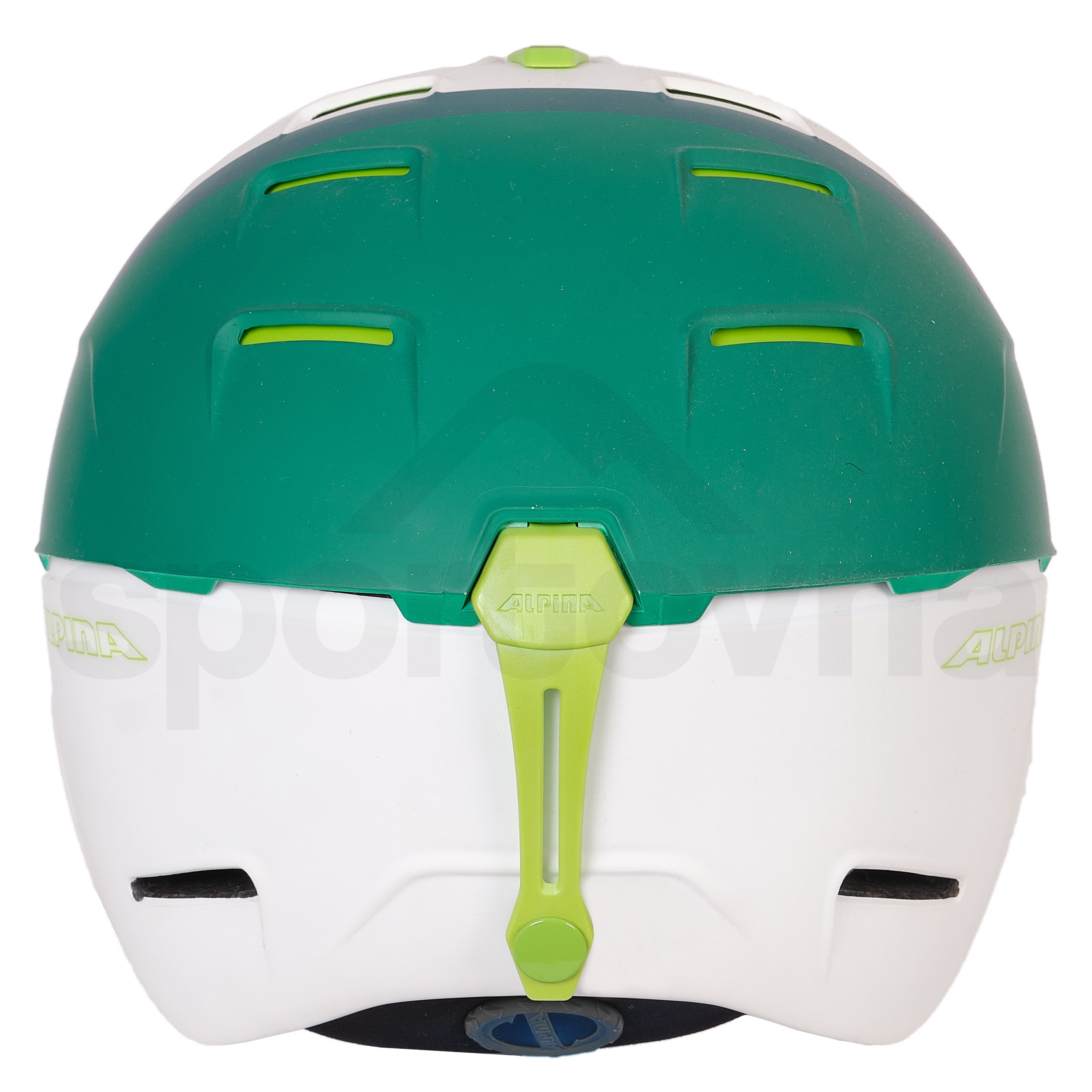 Lyžařská helma Alpina Cheos - bílá/zelená