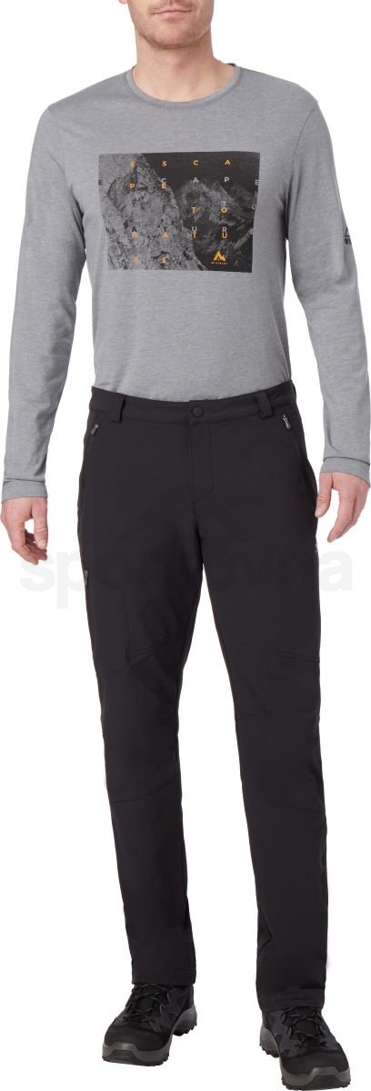 Kalhoty McKinley Active Yuba II M - černá (standardní délka)