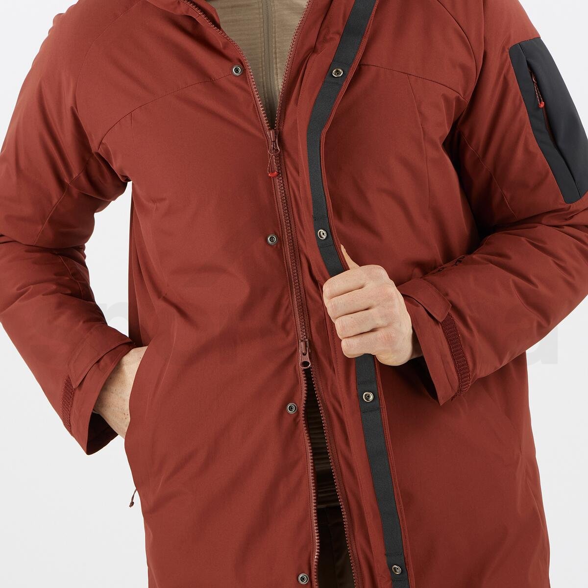 Bunda Salomon Outlife GTX Ins Jacket M - červená