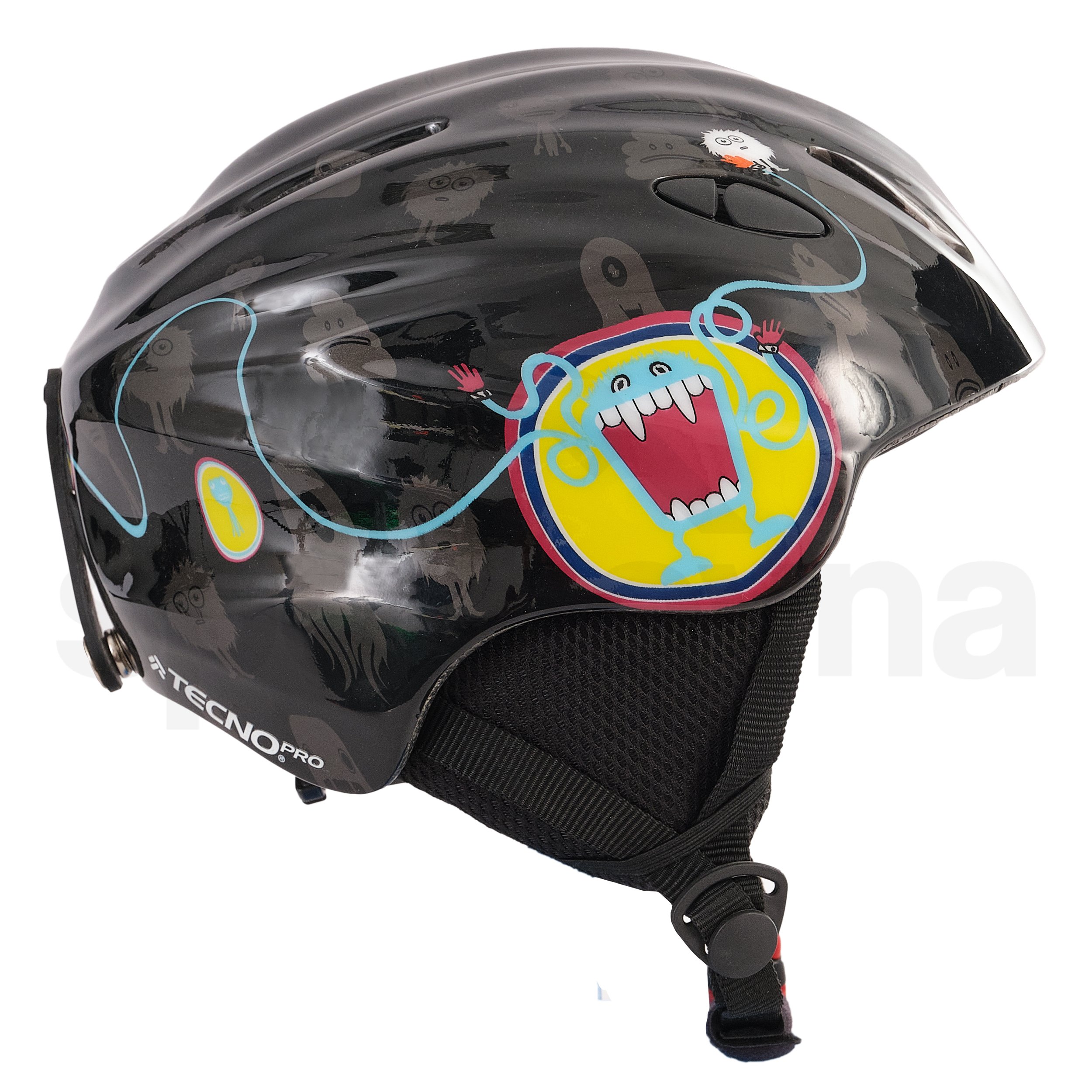 Lyžařská helma Tecno Pro Star Jr - šedá