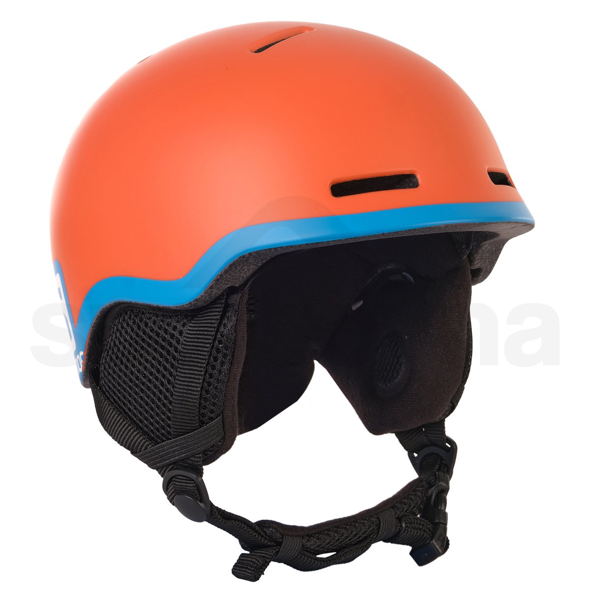 Lyžařská helma Salomon Grom Jr - oranžová