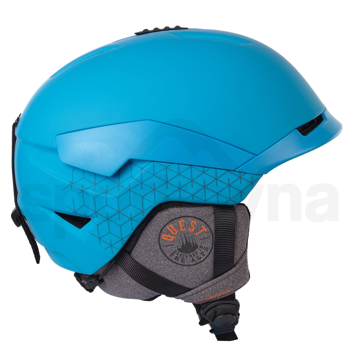 Lyžařská helma Salomon Access Gecko - modrá