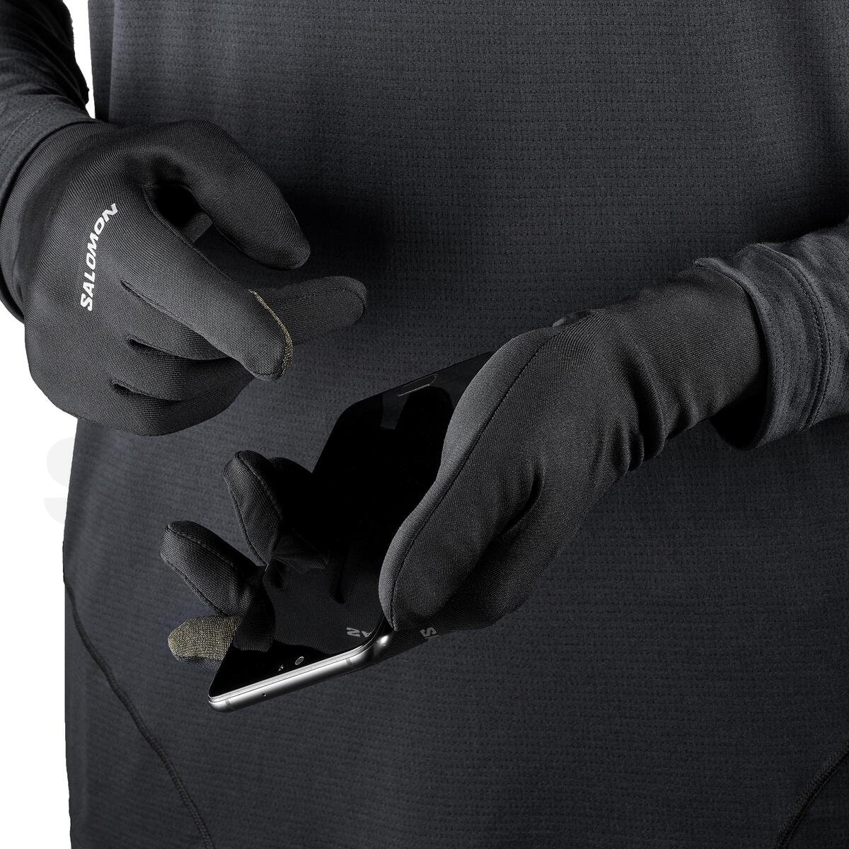 Rukavice Salomon Cross Warm Glove - černá