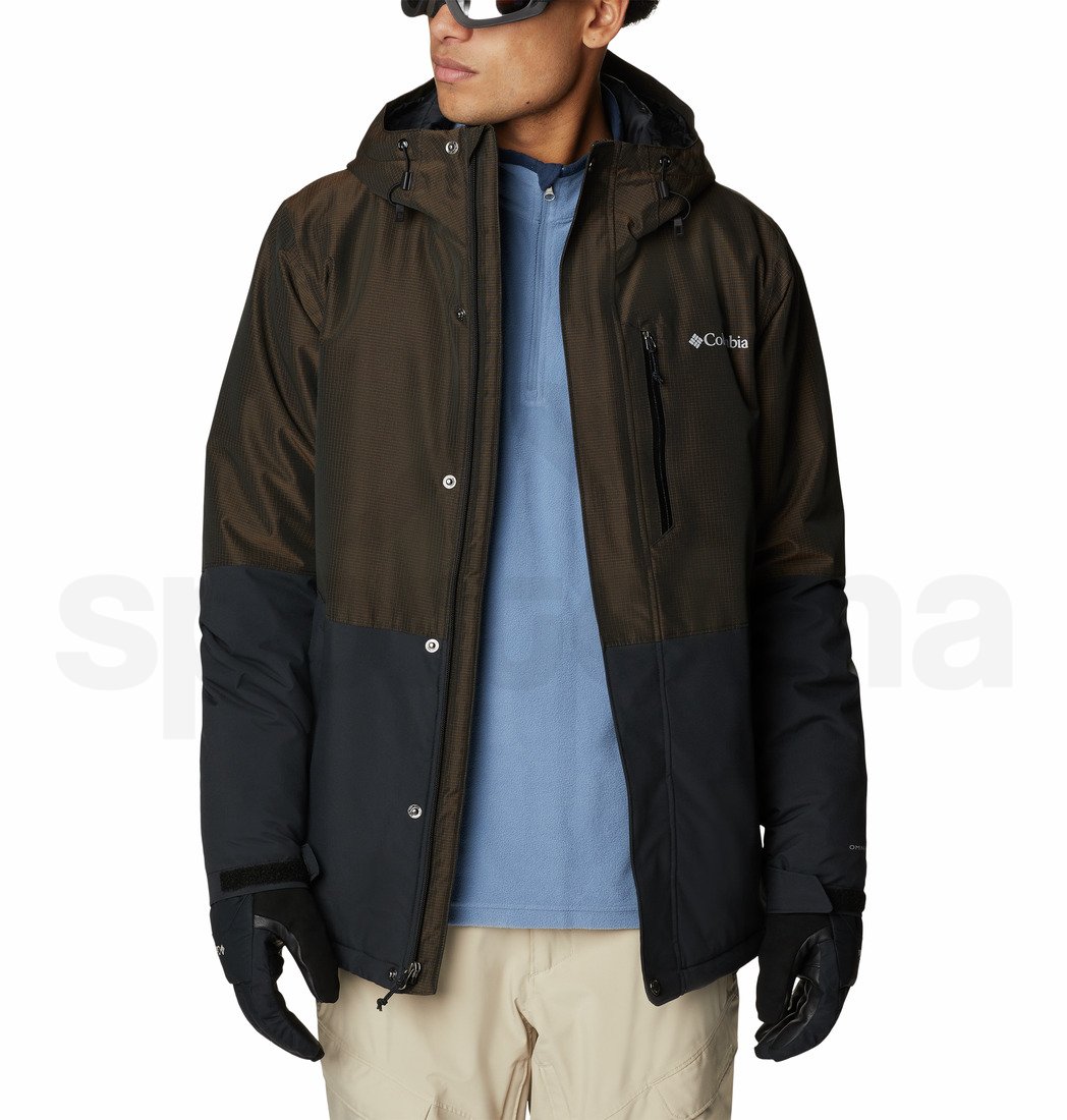 Bunda Columbia Winter District™ Jacket M - černá/hnědá
