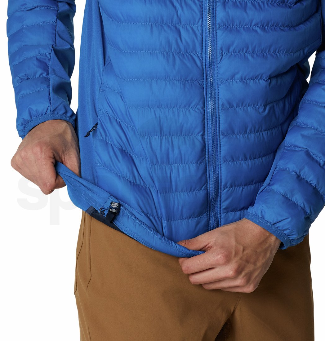 Bunda Columbia Powder Pass™ Jacket M - modrá