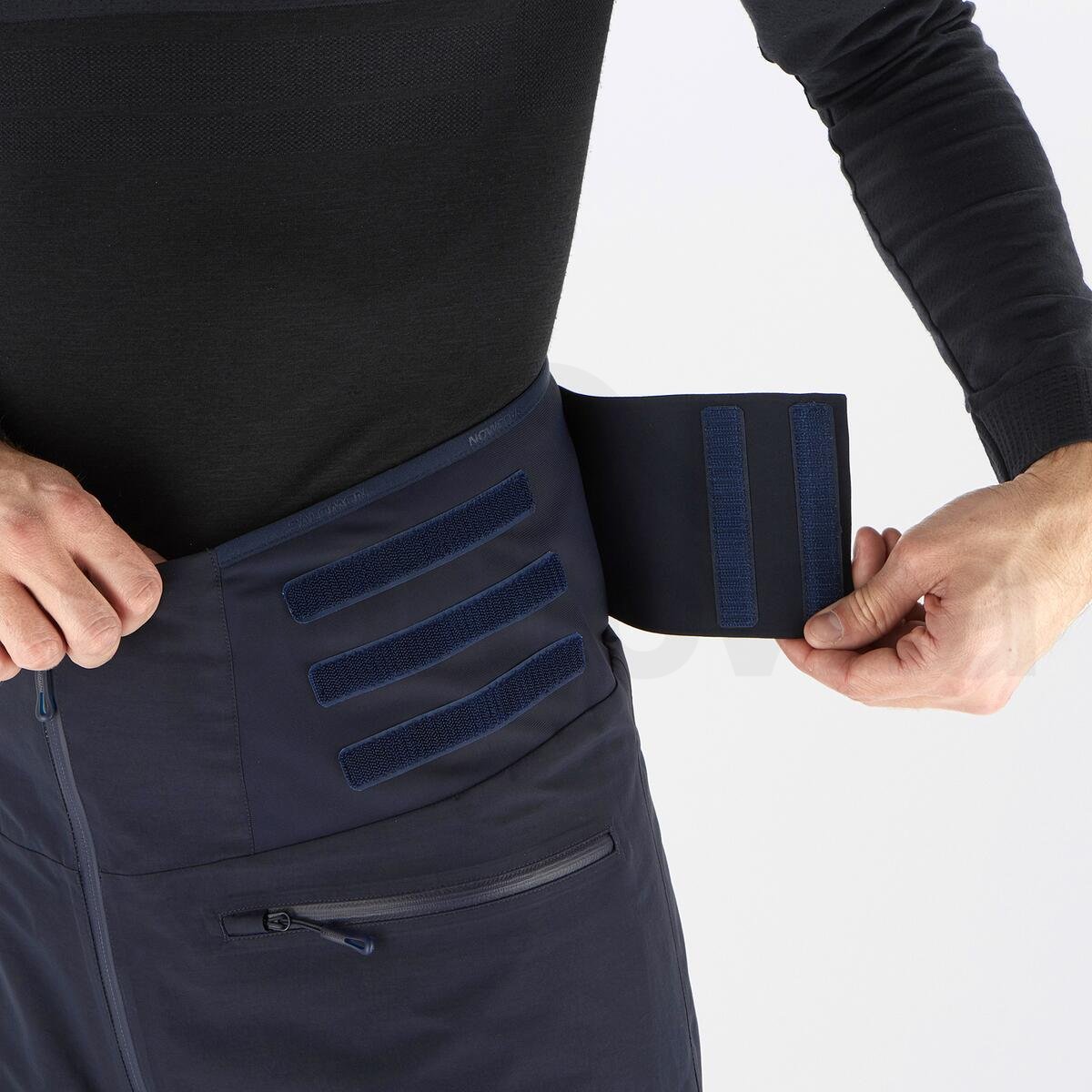 Kalhoty Salomon Gravity Insul GTX® Pant M - modrá