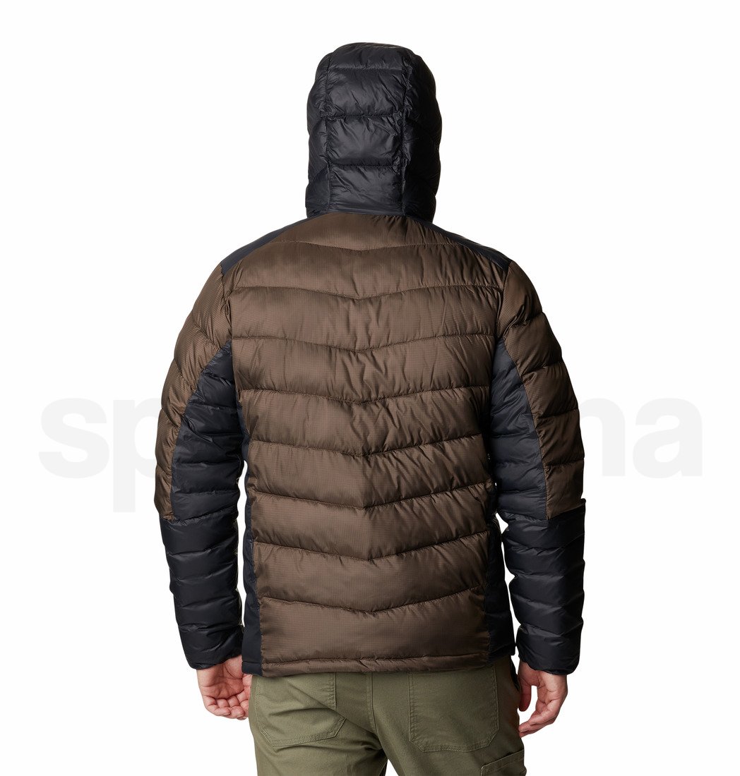 Bunda Columbia Labyrinth Loop™ Hooded Jacket M - hnědá/černá