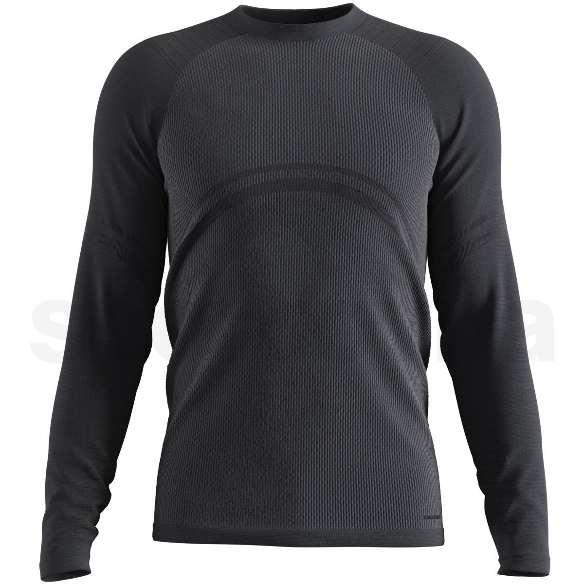 Tričko Salomon Essential Warm LS Top M - černá