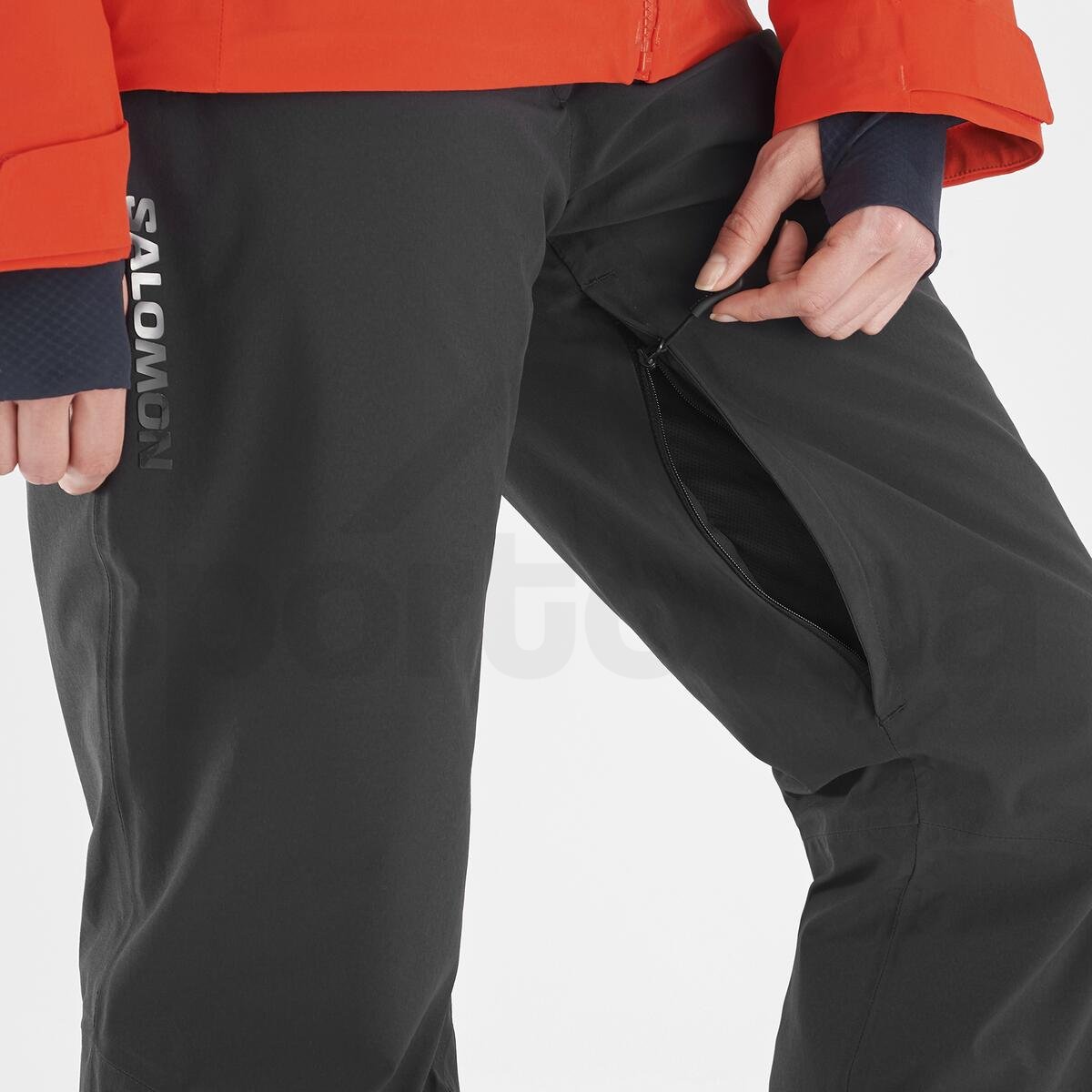 Kalhoty Salomon Brilliant Pants (prodloužená délka) W - černá