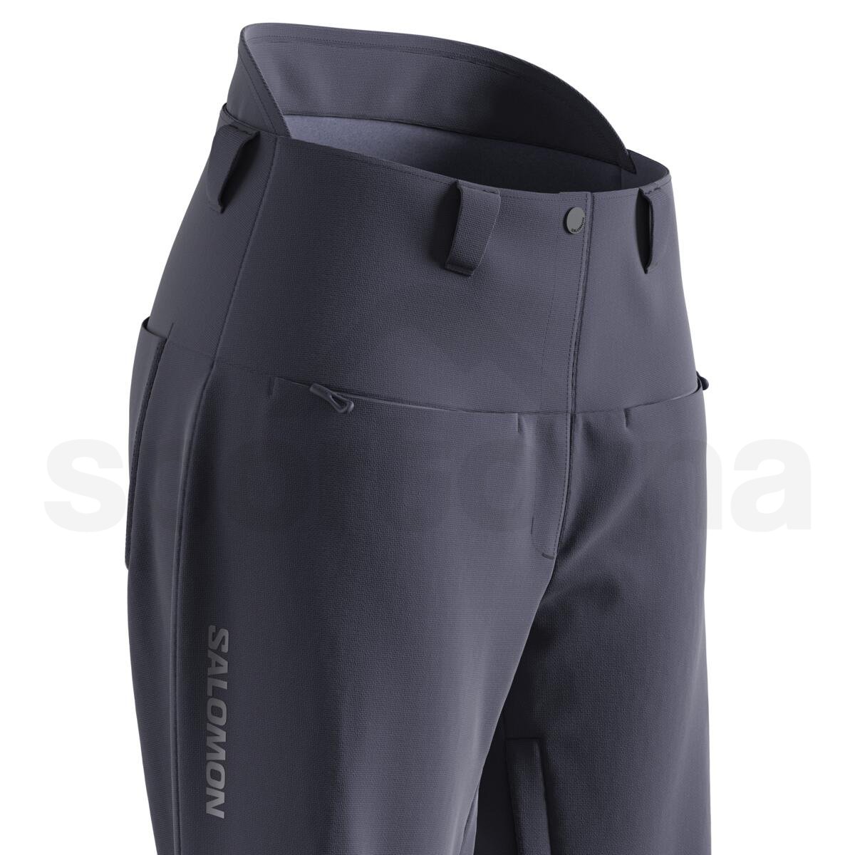Kalhoty Salomon Brilliant Pants W (prodloužená délka) - tmavě modrá
