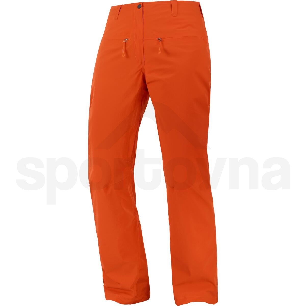 Kalhoty Salomon Brilliant Pants (standardní délka) W - červená