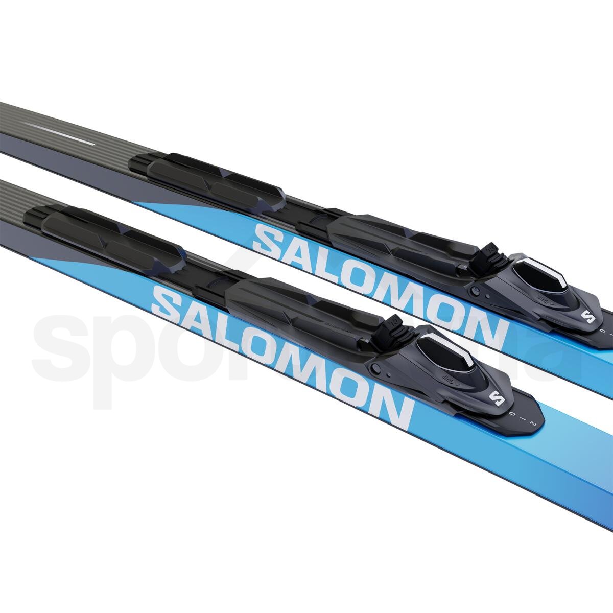 Běžky set Salomon S/MAX eSKIN Hard + Vázání SHIFT-IN BDG Uni - modrá/černá