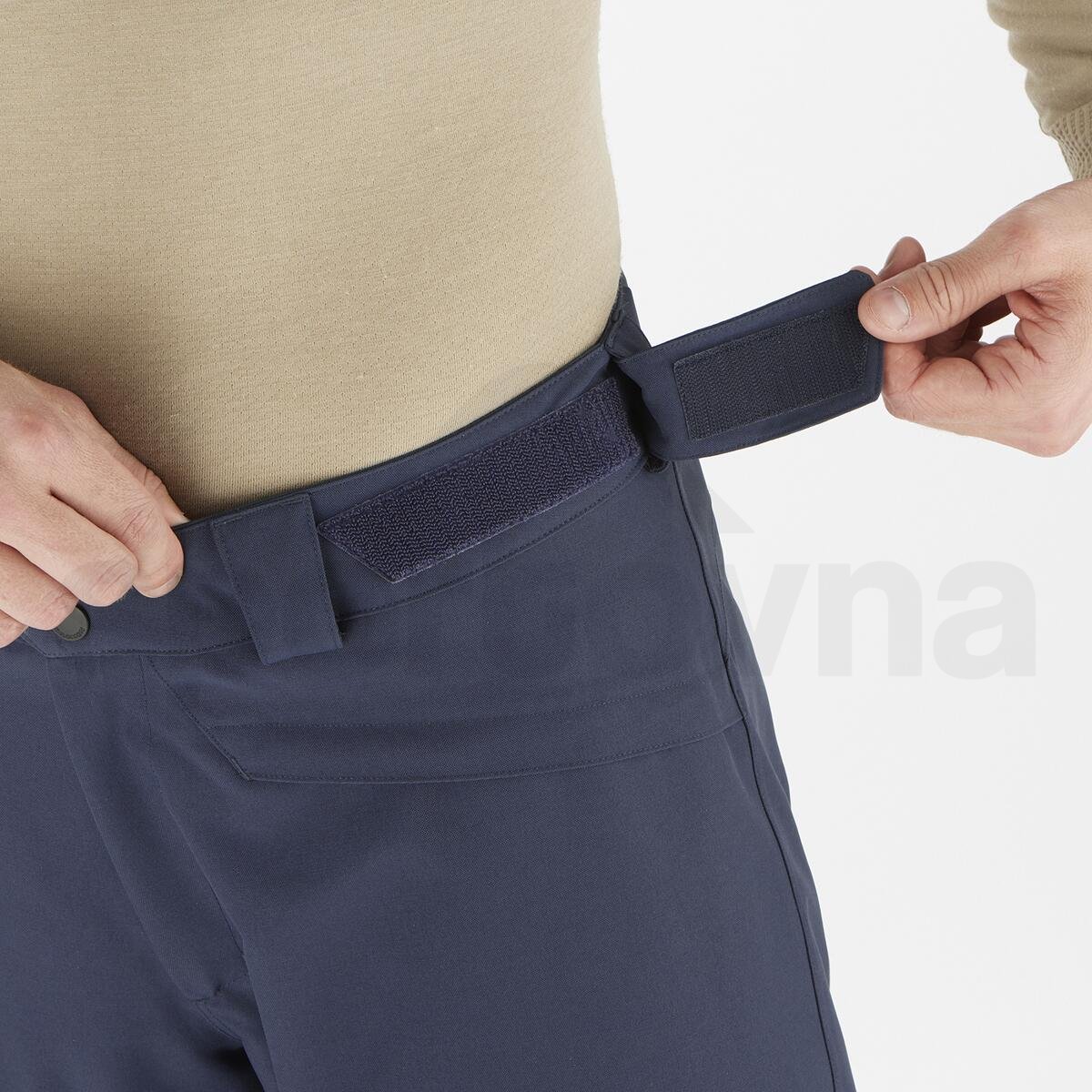 Kalhoty Salomon Untracked Pant (standardní délka) M - tmavě modrá
