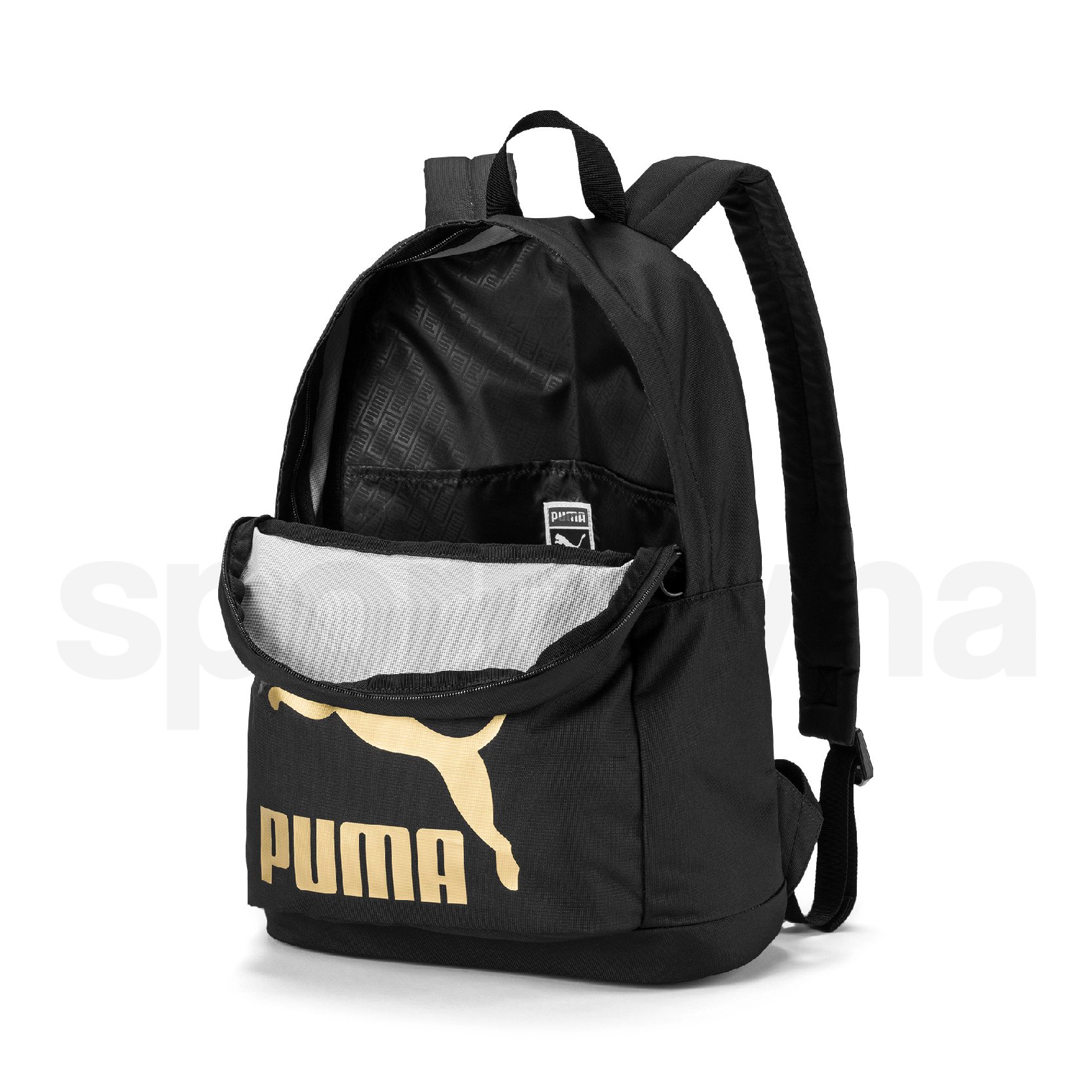 Batoh Puma Originals Backpack - černá/zlatá
