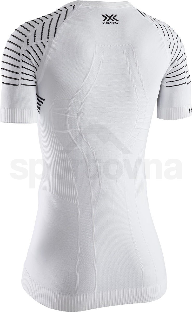 Tričko X-Bionic Invent 4.0 Shirt RND Neck SH SL W - bílá