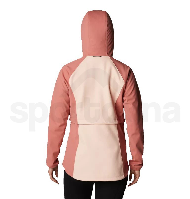 Bunda Columbia Canyon Meadows™ Softshell Jacket W - růžová