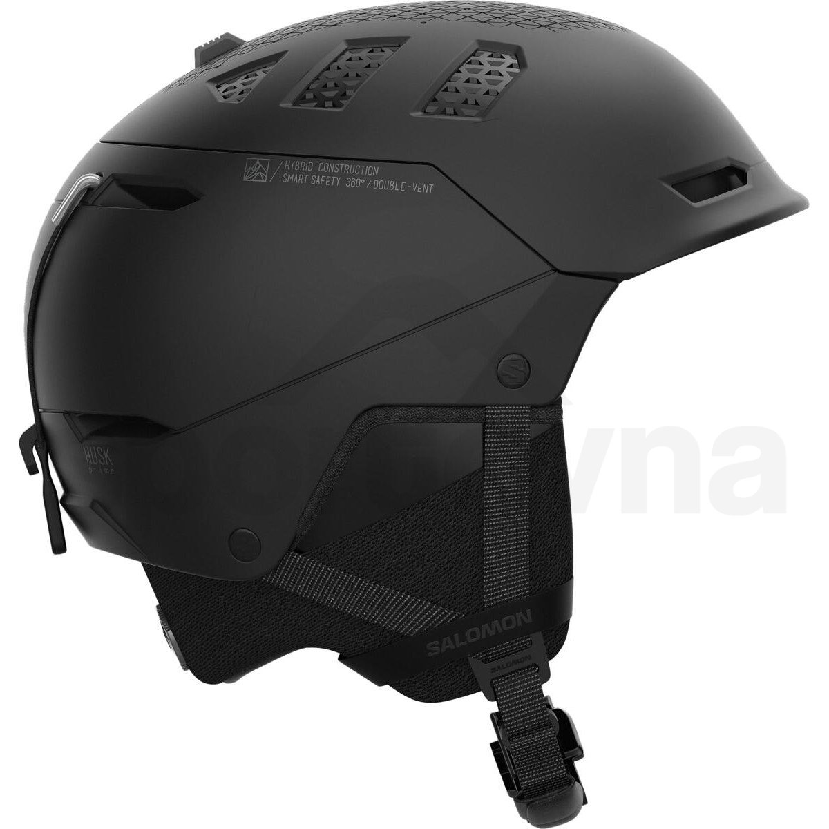 Lyžařská helma Salomon Husk Prime Mips - černá