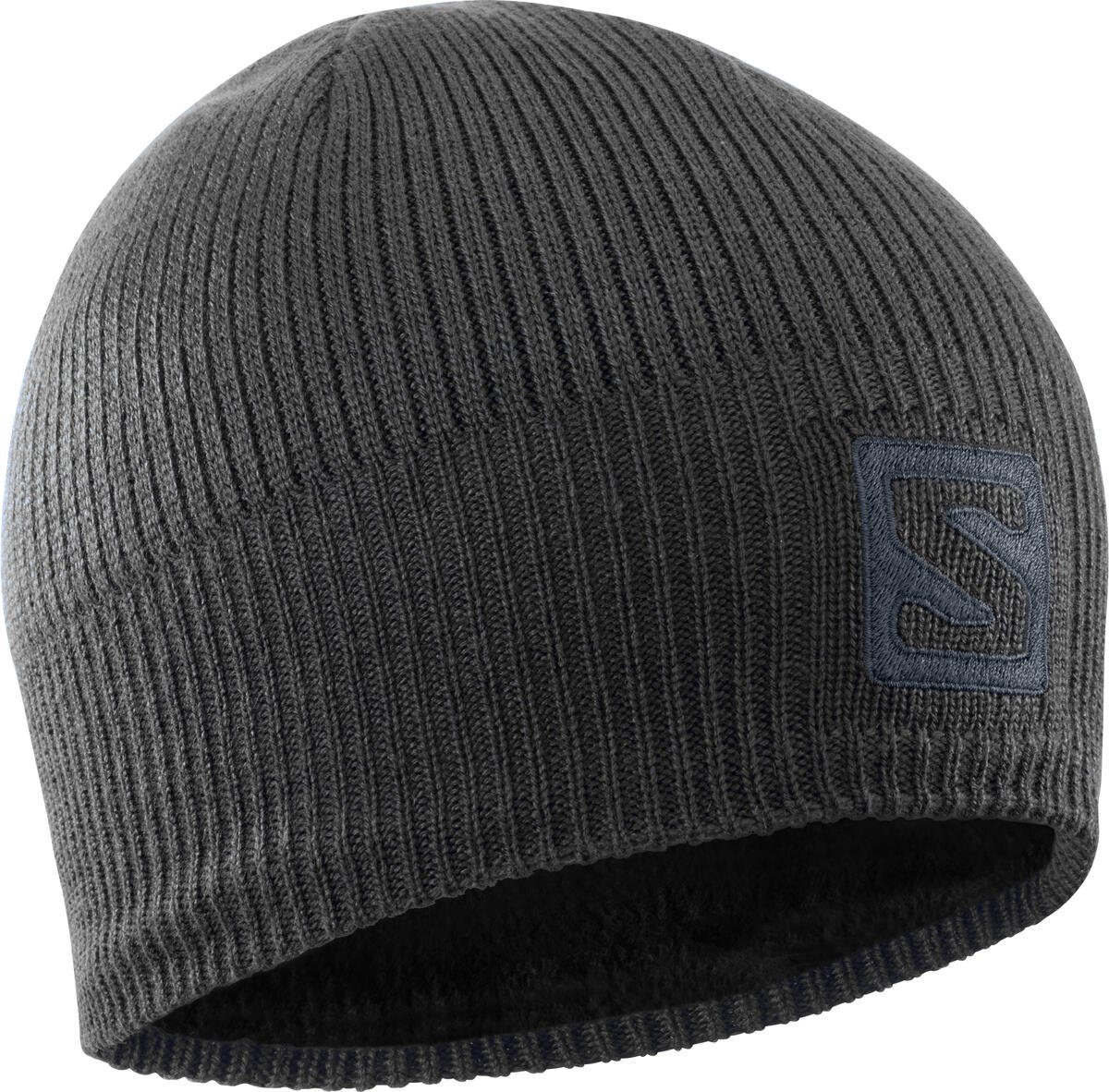 Čepice Salomon Logo Beanie - černá