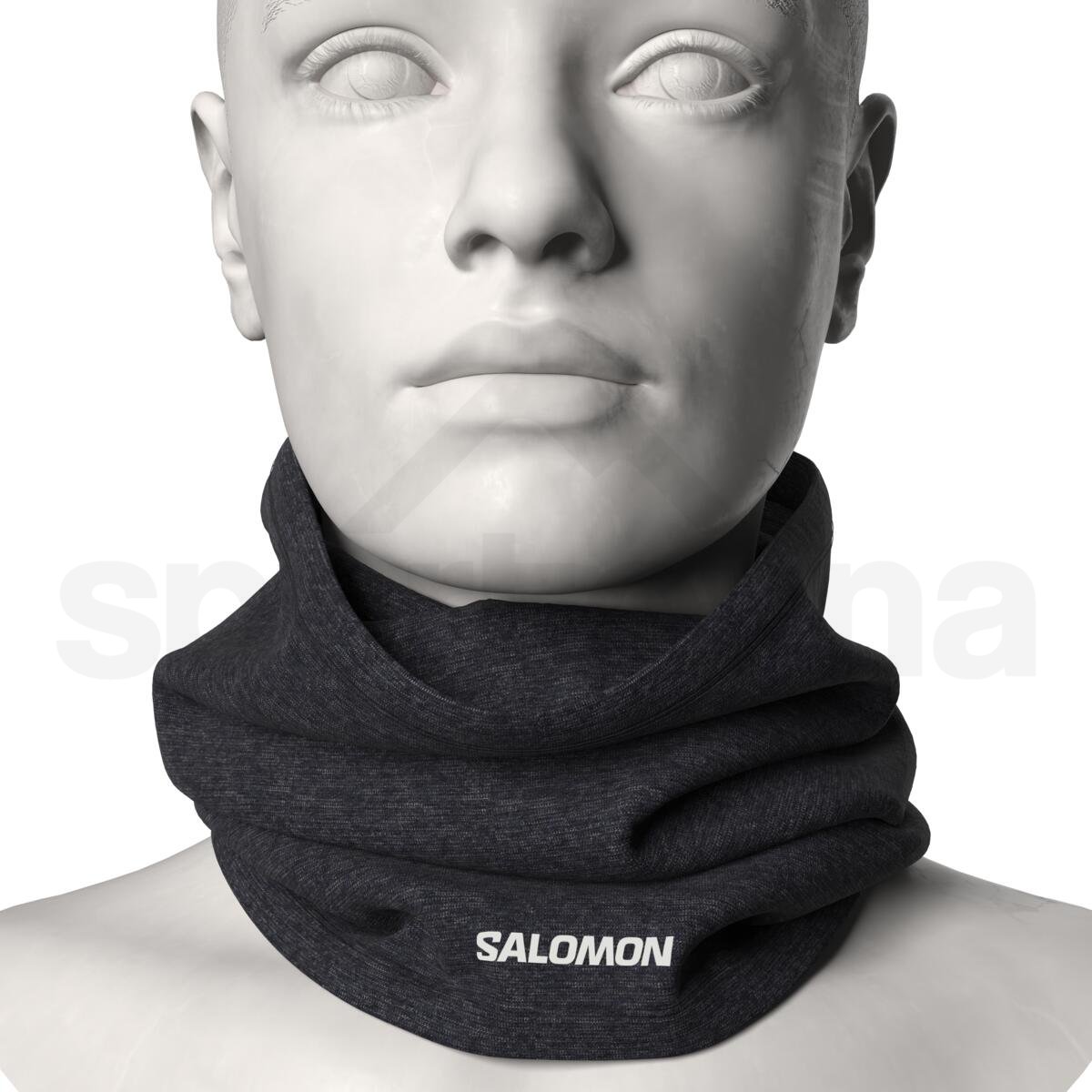 Nákrčník Salomon Mtn Tour2cool Wool - černá