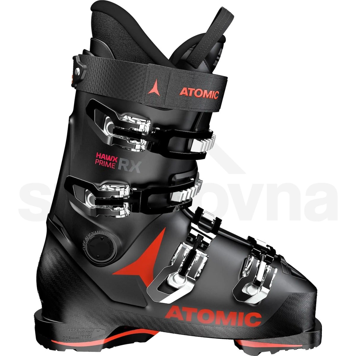 Lyžařské boty Atomic Hawx Prime RX GW - černá/červená