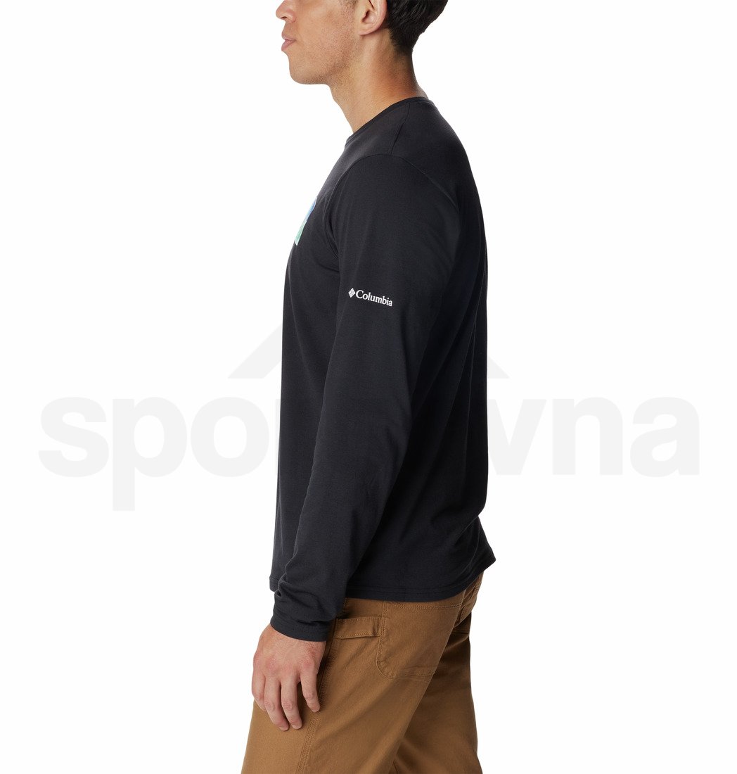 Triko Columbia Sun Trek™ EU Graphic Long Sleeve Shirt M - černá