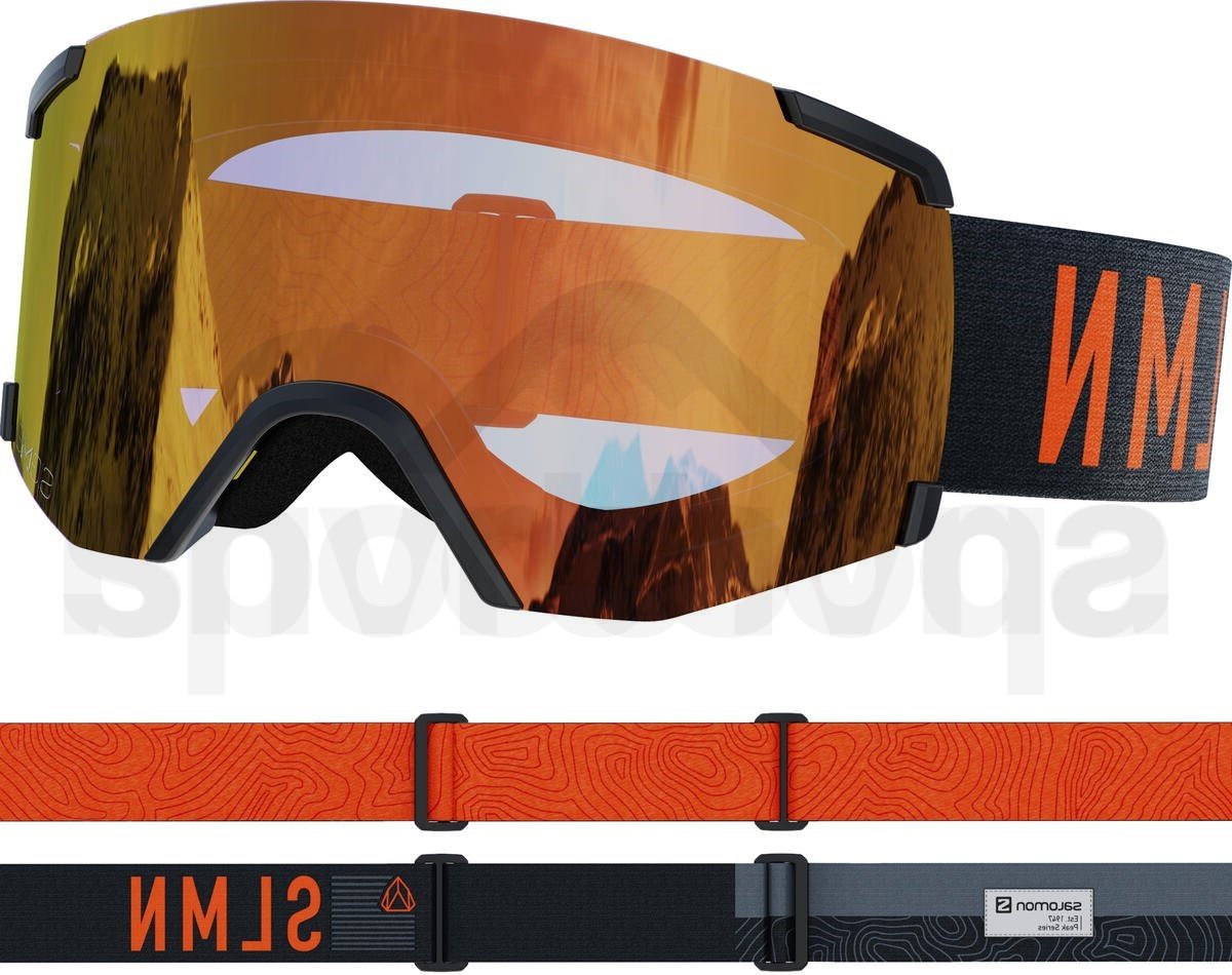 Lyžařské brýle Salomon S/View Sigma - oranžová