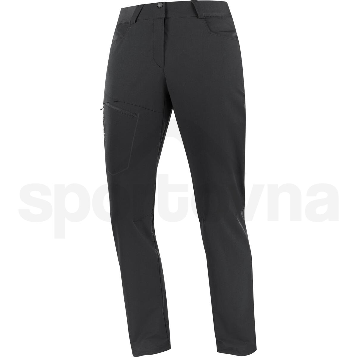 Kalhoty Salomon Wayfarer Warm Pants W - černá (zkrácená délka)