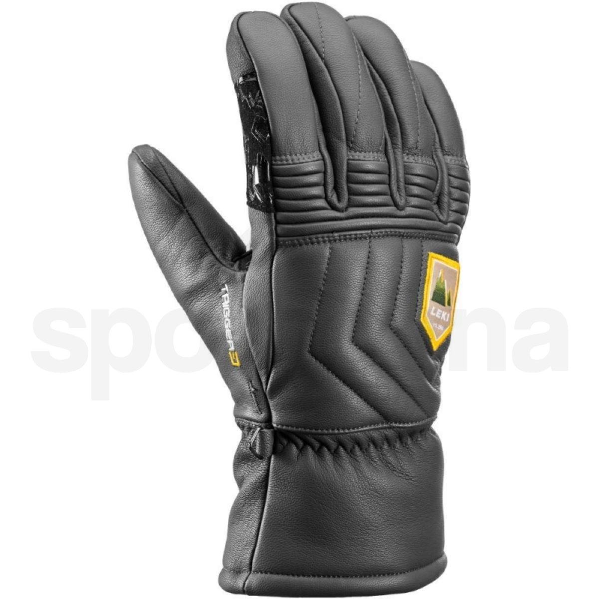 Sjezdové rukavice Leki Marbec 3D - černá