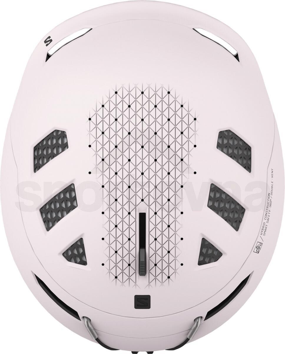 Lyžařská helma Salomon Husk Prime Mips - růžová