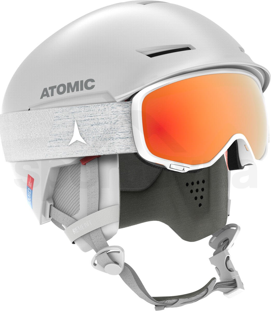 Lyžařská helma Atomic Revent+ Amid - bílá