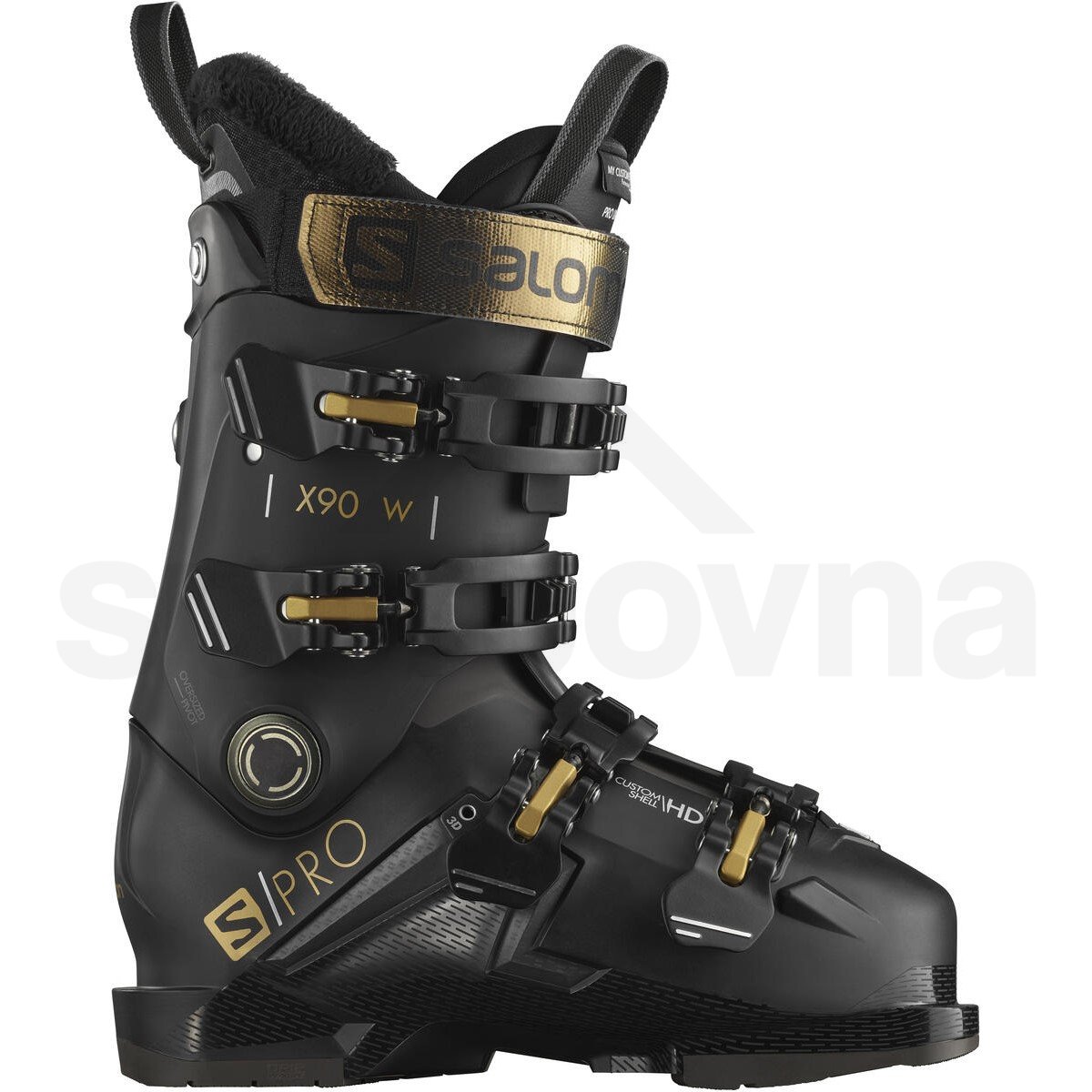 Lyžařské boty Salomon S/Pro X90 GW W - černá/zlatá