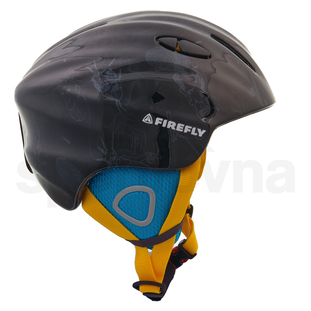 Lyžařská helma Firefly Rocket J - černá