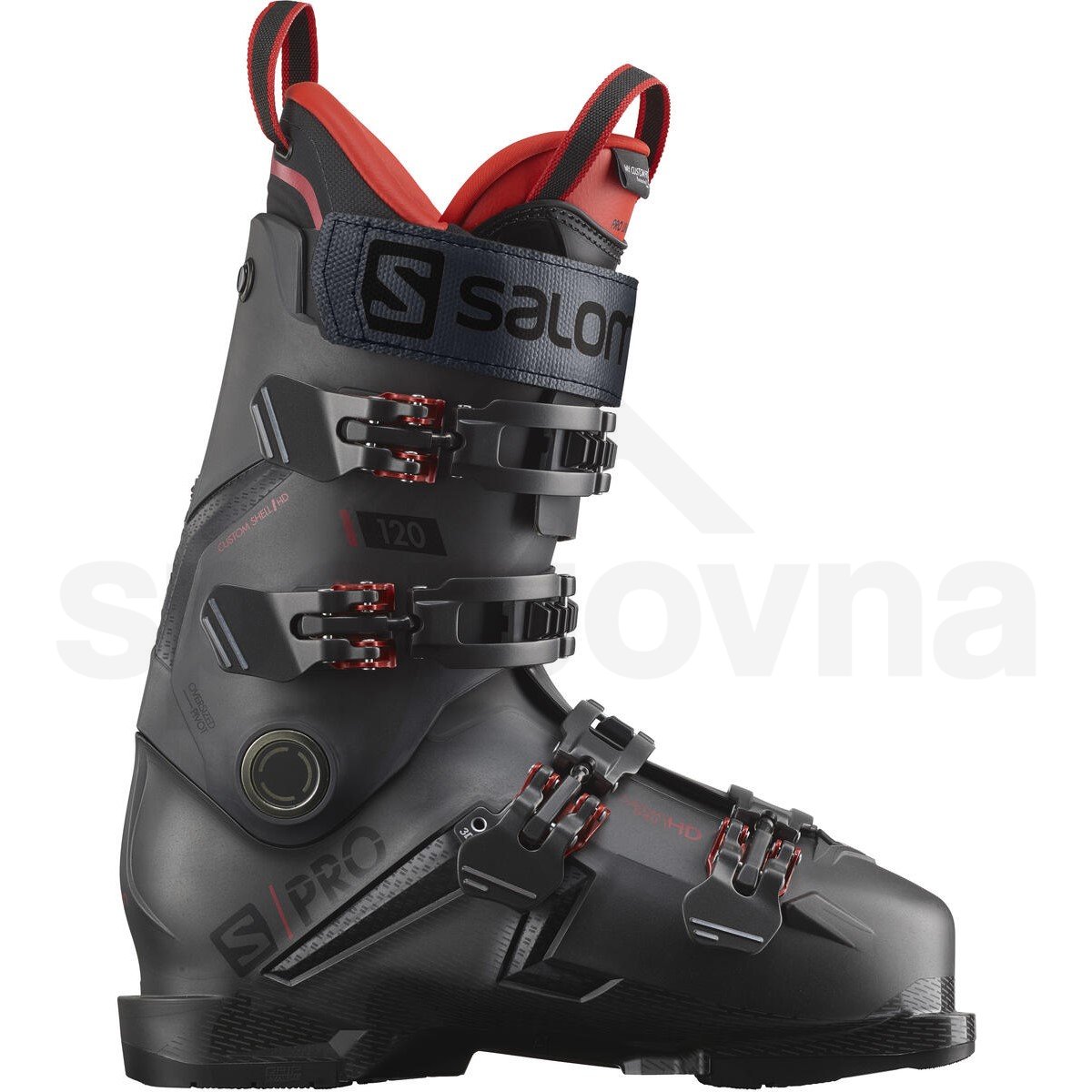 Lyžařské boty Salomon S Pro 120 GW M - šedá/červená/černá