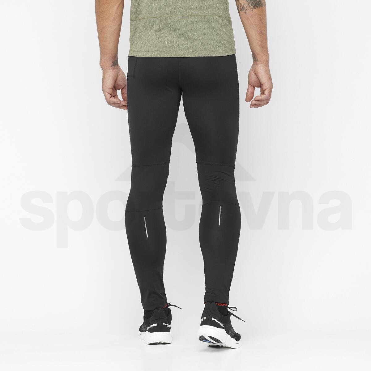 Легінси Salomon Cross Run Tight Leggings M - чорний