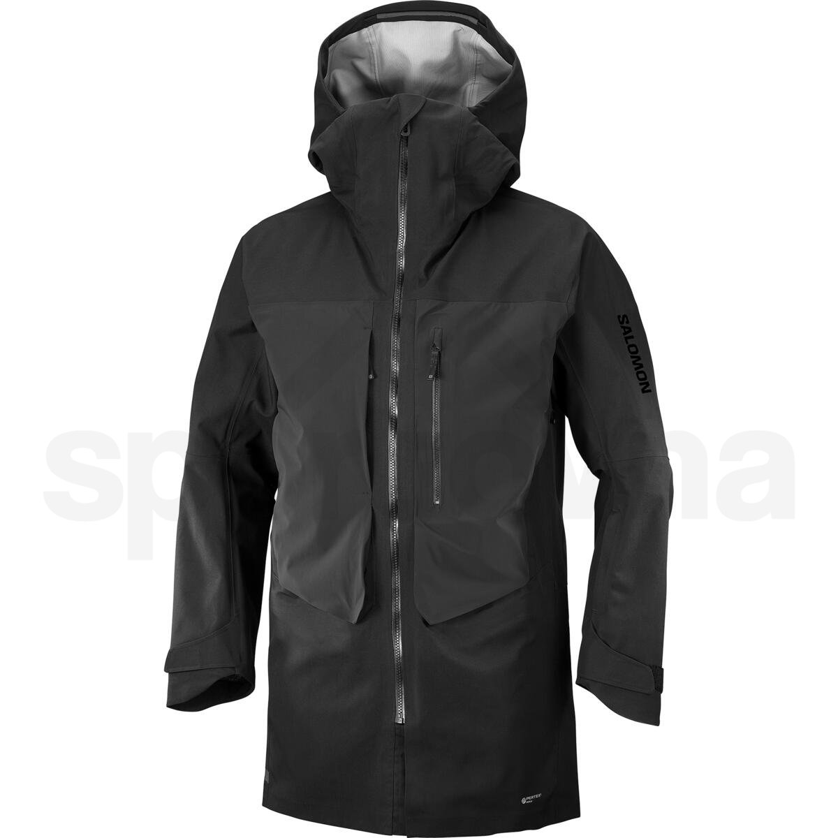Bunda Salomon Stance 3L Long Jacket M - černá