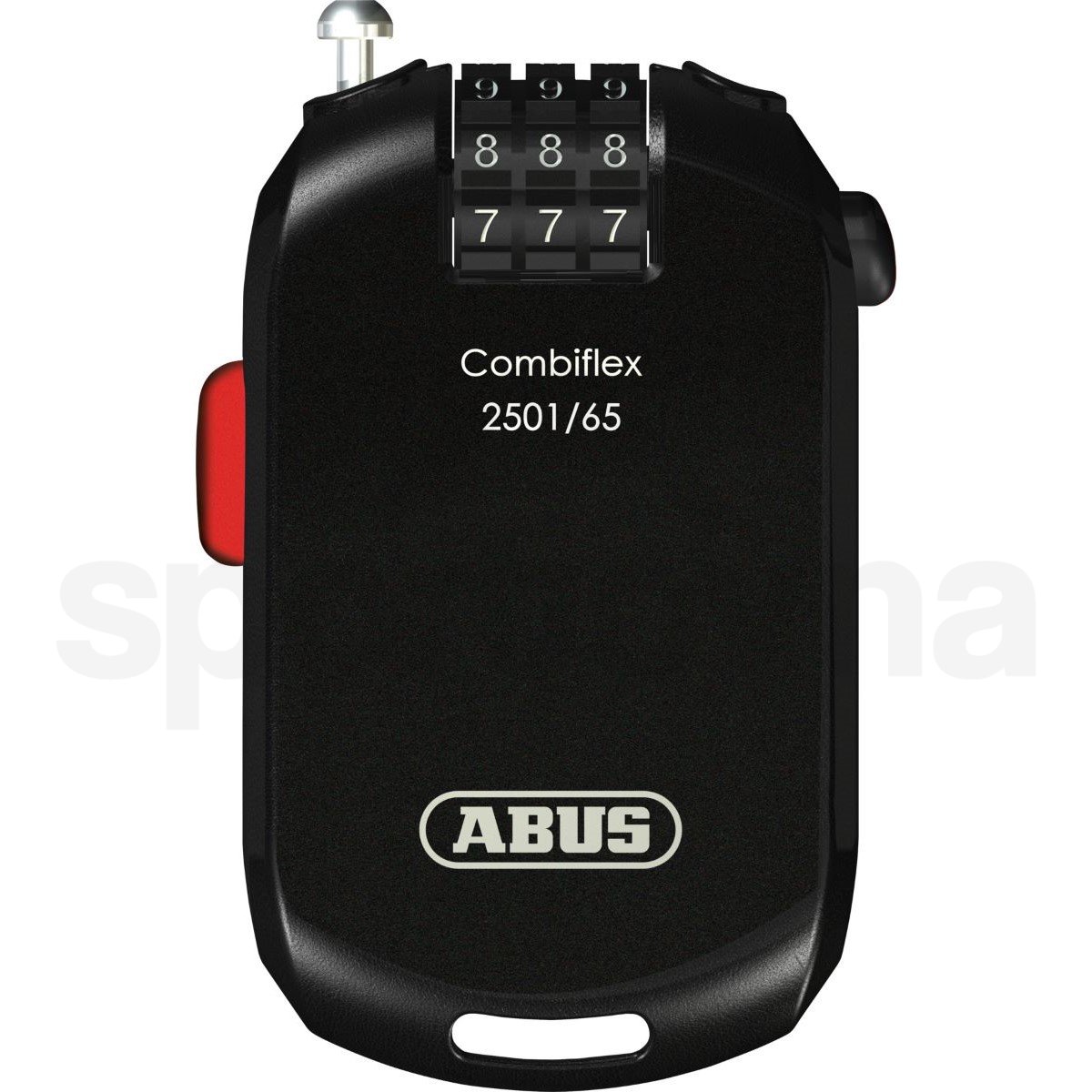 Zámek na kolo ABUS CombiFlex 2501/65 Uni - černá