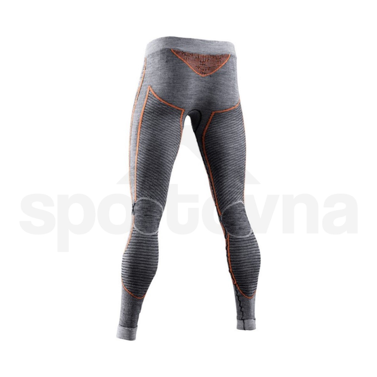 Spodky X-Bionic Apani® 4.0 Merino Pants LNG M - černá/šedá/oranžová