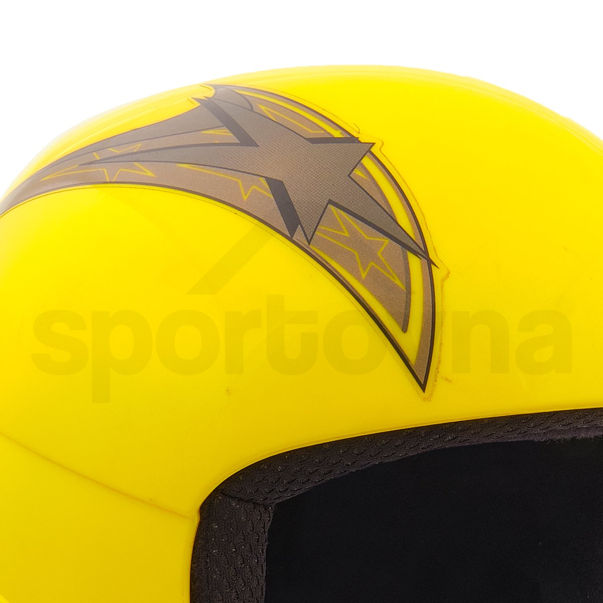 Lyžařská helma TecnoPro Gara Racer Jr - žlutá