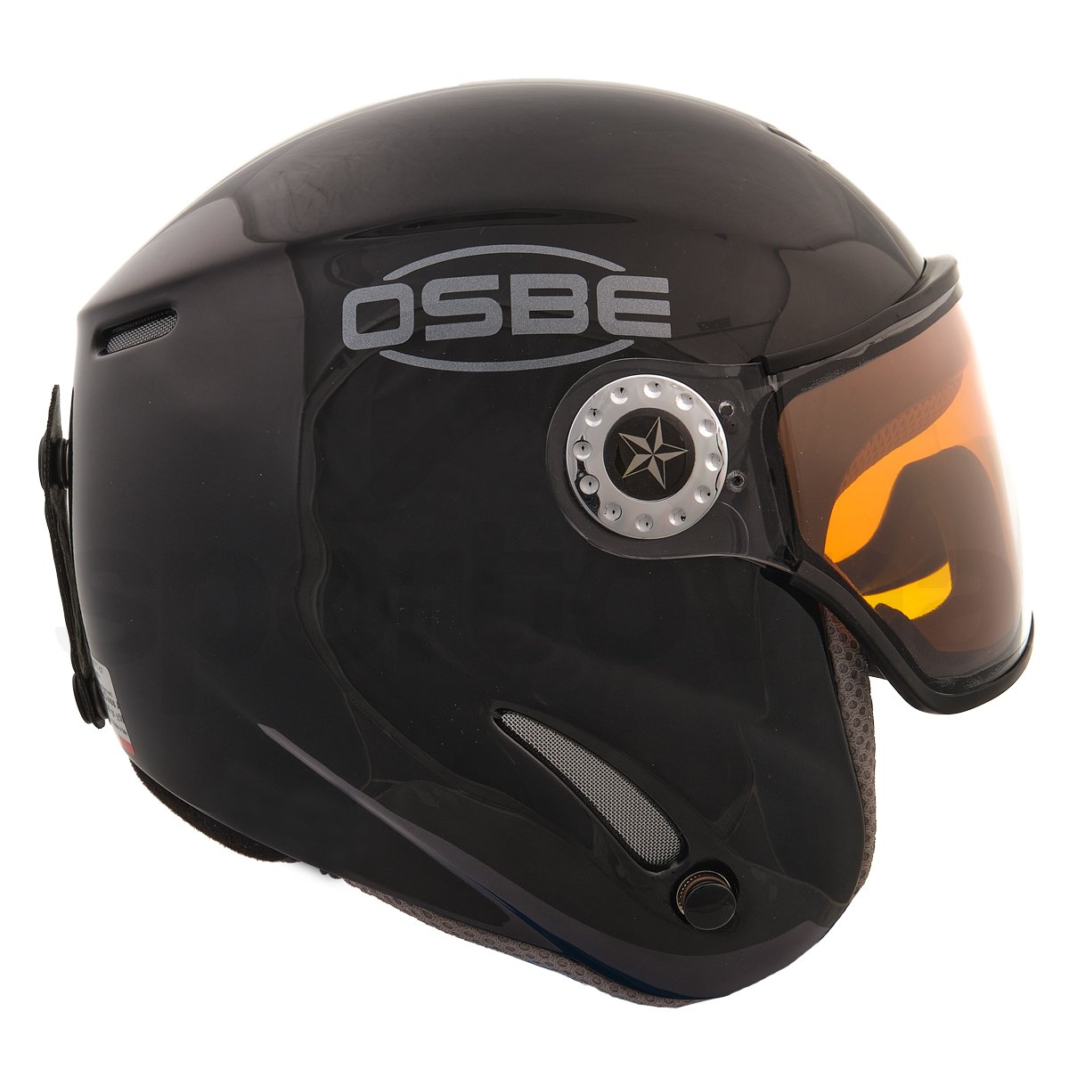 Lyžařská helma Osbe Rainbow E-Maste - černá