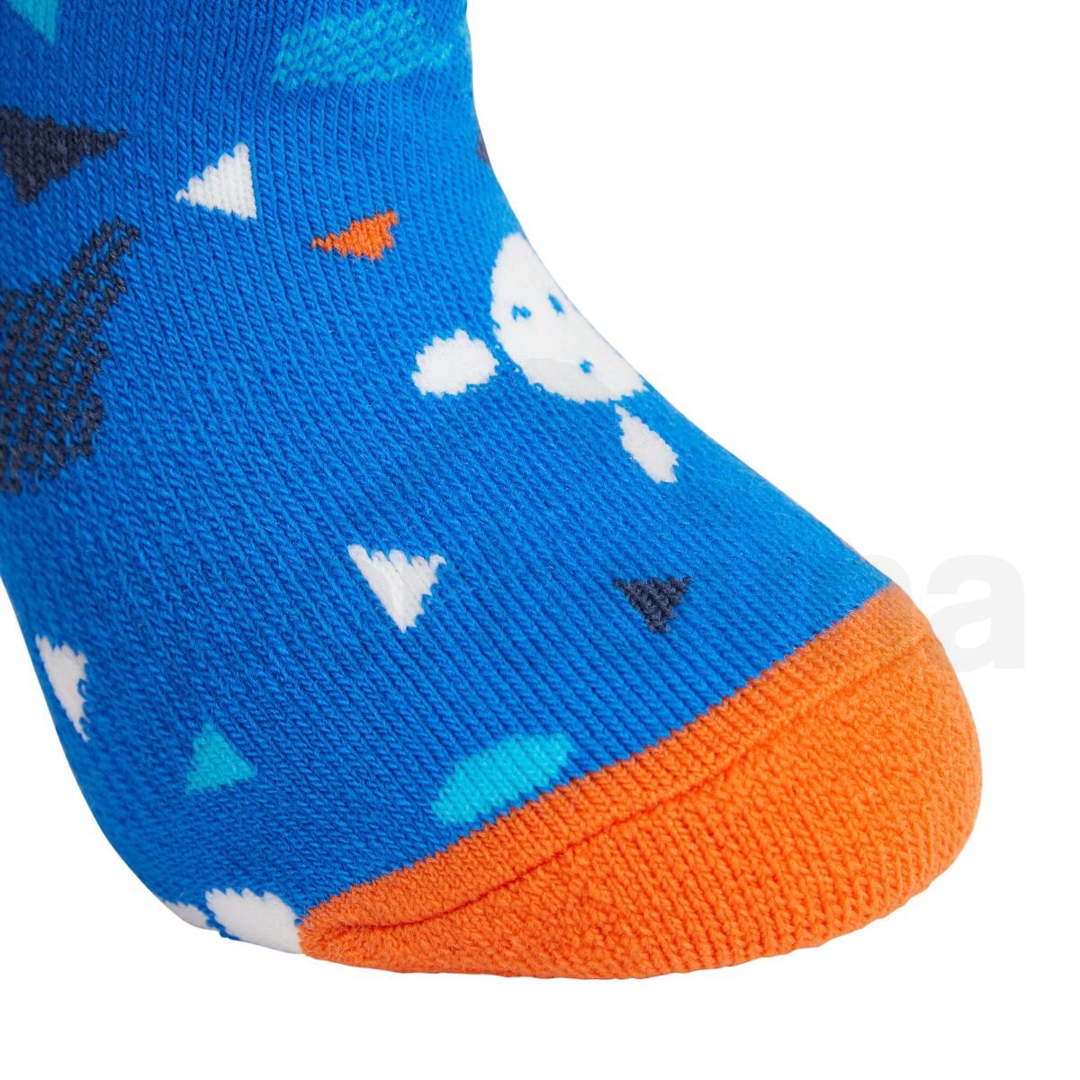 Ponožky Ski McKinley Socky III Jr - modrá/oranžová