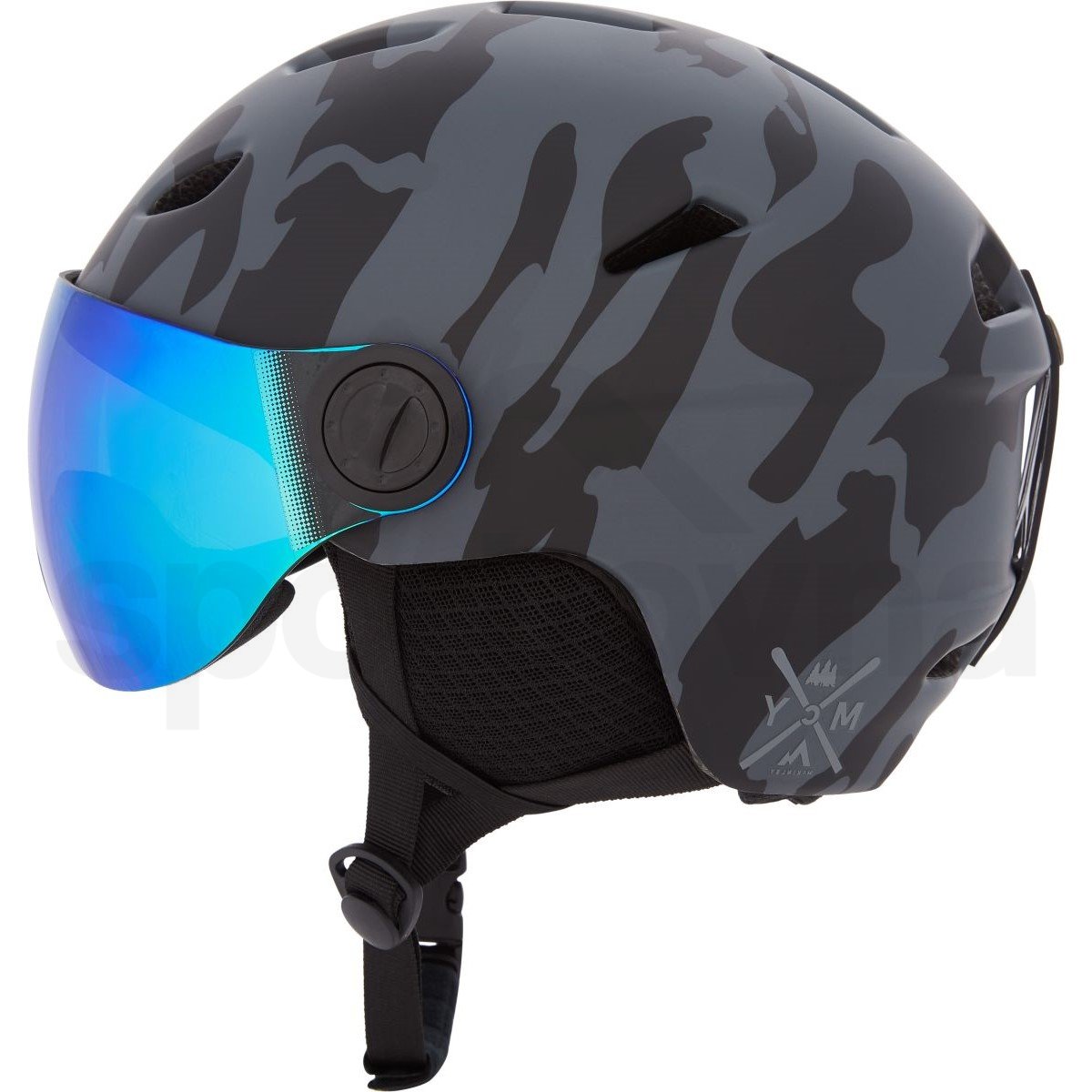 Lyžařská helma McKinley Ski Pulse Revo Visier Jr - šedá
